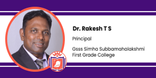 GSSS Simha Subba Mahalakshmi First Grade College, Principal: Dr. Rakesh T S Interview
