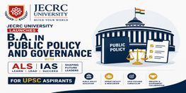 JECRC University Launches BA in Public Policy and Governance with ALS IAS for UPSC Aspirants