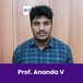 GSSS Simha Subba Mahalakshmi First Grade College, HOD: Prof. Ananda V. Interview