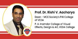 Interview Prof Dr Rishi V Aacharya Dean MCE Societys at P A Inamdar College of Visual Effects Design and Art VEDA College Pune