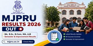 MJPRU Results 2026 (Out) @mjpru.ac.in: Check BA, B.Sc, B.Com, MA, LLB, Semester, Improvement Results