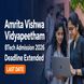 Amrita Vishwa Vidyapeetham BTech Admission 2026 Deadline Extended to Aug 15; Check How to Apply