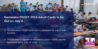 Karnataka PGCET 2024 Hall Ticket to be Out on July 4; Know How to Download Here