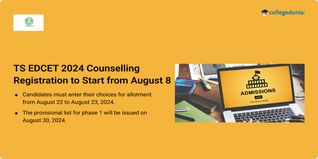 TS EDCET 2024 Counselling Registration to Start from August 8; Check Detailed Schedule Here