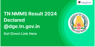 TN NMMS Result 2024 Declared @dge.tn.gov.in; Get Direct Link Here