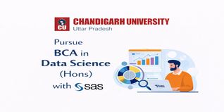 Pursue BCA in Data Science (Hons) with SAS at Chandigarh University, Uttar Pradesh