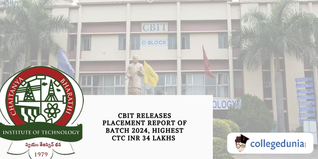 CBIT Releases Placement Report of Batch 2024, Highest CTC INR 34 Lakhs