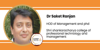 Shri Shankaracharya college of professional technology and management, HOD of Management and phd subjects: Dr. Saket Ranjan