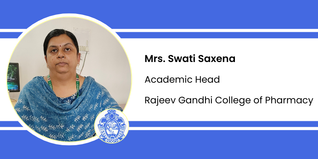 Rajeev Gandhi College of Pharmacy, Academic Head: Mrs. Swati Saxena Interview