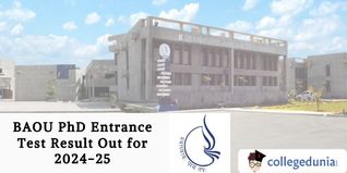 BAOU PhD Entrance Test  Result Out for 2024-25; Check Direct Link Here
