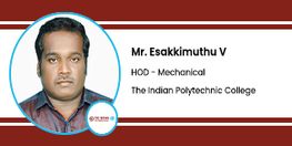 Interview Mr Esakkimuthu V HOD Mechanical at The Indian Polytechnic College Tirunelveli
