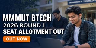 MMMUT B.Tech Round 1 Seat Allotment 2026-27 Released at mmmutadm.samarth.edu.in; Check Last Date for Seat Acceptance