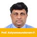 SJES College of Management Studies, Bangalore, Director- Academics and Professor, Department of Management Studies, Dr. Kalyanasundaram P. Interview