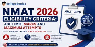 NMAT 2026 Eligibility Criteria: Age Limit, Marks and Maximum Attempts