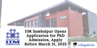 IIM Sambalpur Opens Application for PhD Admission, Apply Before March 31