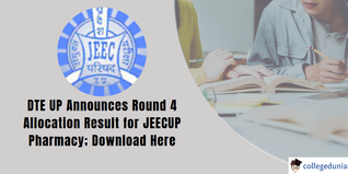 JEE CUP 2024: DTE UP Releases Round 4 Seat Allocation Result; Download Here