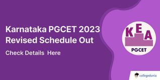 Karnataka PGCET 2023 Revised Schedule Out @kea.kar.nic.in; Exam to be held on September 23 & 24