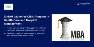 IGNOU Launches MBA Program in Health Care and Hospital Management; Apply Here