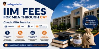 IIM Fees for MBA through CAT: Check MBA Fees for General, OBC, SC and CAT Scholarship