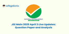 JEE Main 2025 April 3 Exam Live Updates Check Question Paper PDF and Paper Analysis