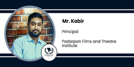 Interview Mr Kabir Principal Padarpan Films and Theater Institute