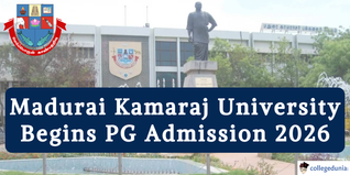 Madurai Kamaraj University PG Admission 2026 Begins; Apply by April 6 @mkuniversity.ac.in