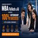 Chandigarh University's MBA FinTech & AI Achieves 100% Internship Success with Leading Companies