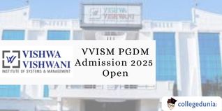 VVISM PGDM Admission 2025 Open; Apply Now