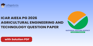 ICAR AIEEA PG 2026 Agricultural Engineering and Technology Question Paper