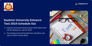 Kashmir University Entrance Test 2024 Schedule Out for UG & PG Courses; Check Dates Here