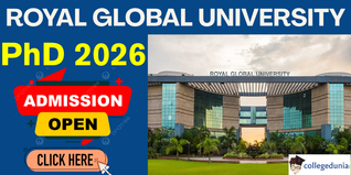 Royal Global University PhD Admission 2026 Begins; Apply by December 15 @rgu.ac