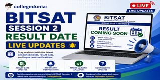 BITSAT Session 2 Result Out Live Updates