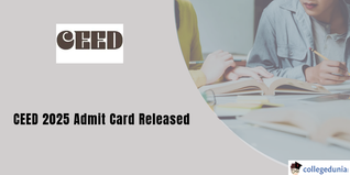 CEED 2025 Admit Card OUT; Check Download Link and Important Dates