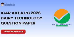 ICAR AIEEA PG 2026 Dairy Technology Question Paper with Solution PDF