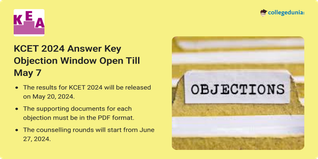 KCET 2024 Answer Key Objection Window Open Till May 7; Check How to Raise Objections Here
