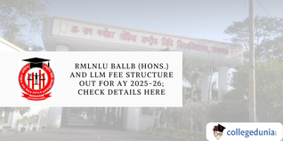 RMLNLU BALLB (Hons.) and LLM Fee Structure Out for AY 2025-26; Check Details Here