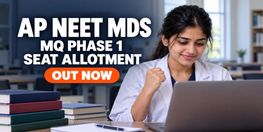 AP NEET MDS MQ Phase 1 Allotment 2026 Out Report by October 5