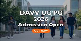 DAVV UG PG Direct Admission 2026 Open Till June 10