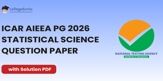 ICAR AIEEA PG 2026 Statistical Science Question Paper with Solution PDF