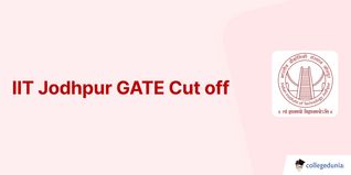 IIT Jodhpur GATE Cut off 2025, Previous Year Opening and Closing Ranks for M.Tech Admission (2024-2016)