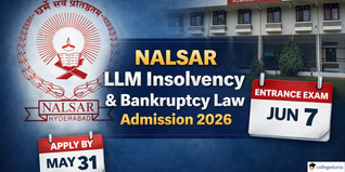 NALSAR Begins LLM Insolvency & Bankruptcy Law Admission 2026; Apply Before May 31 @nalsar.ac.in