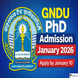 Guru Nanak Dev University Begins PhD Applications January 2026; Check Details Here
