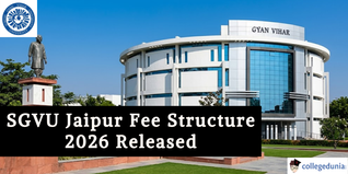 SGVU Jaipur Fee Structure 2026 Released @gyanvihar.org; Check Tuition Fee Here