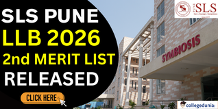 SLS Pune LLB Second Merit List 2026 Out @symlaw.ac.in; Admissions Open Till February 12