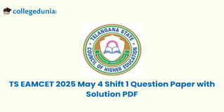 TS EAMCET 2025 May 4 Shift 1 Question Paper (Available): Download Solution with Answer Key
