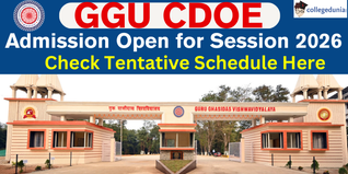 GGU CDOE Admission Open for Session 2026; Apply Online @cdoe.ggu.ac.in