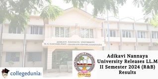 Adikavi Nannaya University Releases LL.M II Semester 2024 (R&B) Results