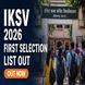 IKSV Admission 2026 First Selection List Out at iksv.ac.in; Check Fee Payment Deadline