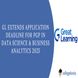 GL Extends Application Deadline for PGP in Data Science & Business Analytics 2025