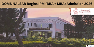 DOMS NALSAR Begins IPM (BBA + MBA) Admission 2026; Apply Till May 20 @doms.nalsar.ac.in